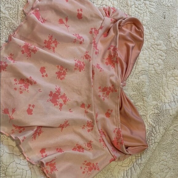Pink Floral Scarf - Picture 2 of 2